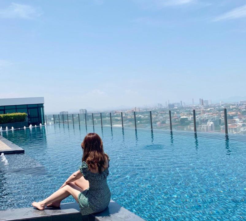 Central Pattaya Apartment | 泰国芭提雅thebase无边游泳池公寓