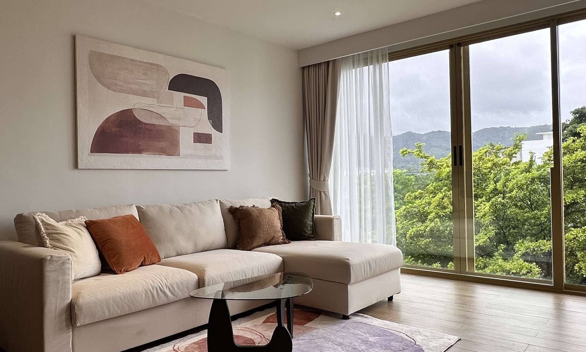 Bang Tao Apartment | 1 bdr Mountain View Apartment 50 m from Beach