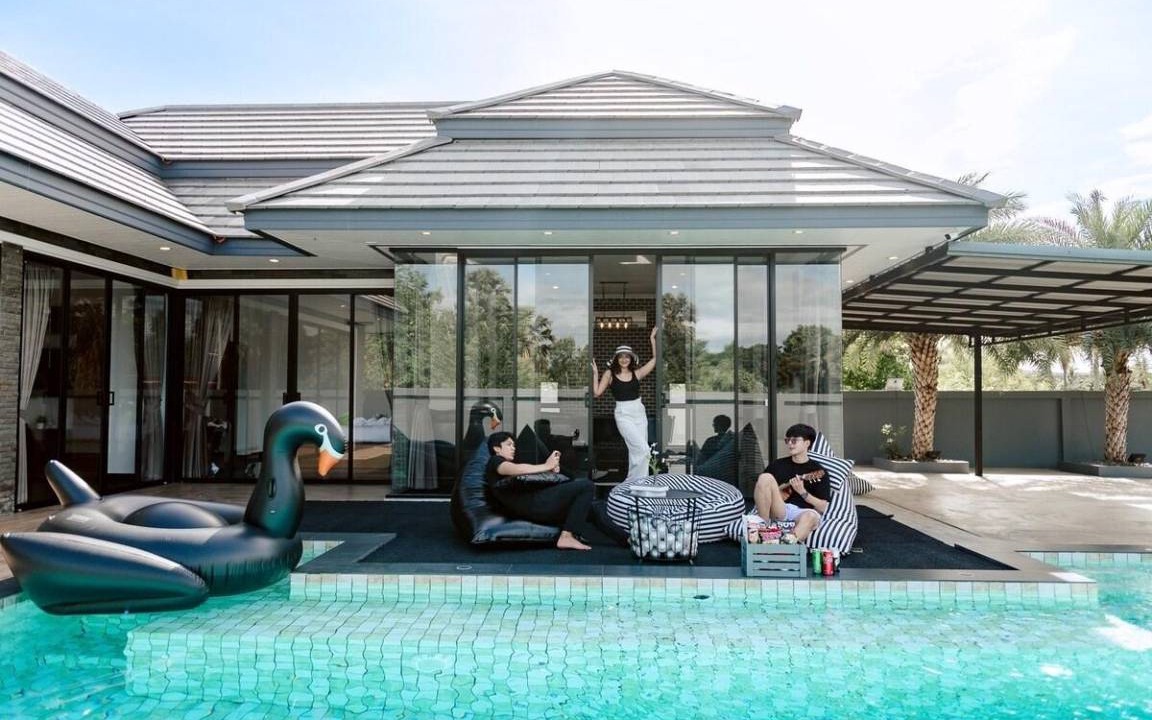 Pak Nam Pran House | 100 m² House ∙ 3 bedrooms ∙ 10 guests
