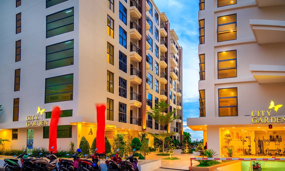 Pratumnak Hill Apartment | 1BR City Garden Pratumnak - 5 min to Cosy Beach