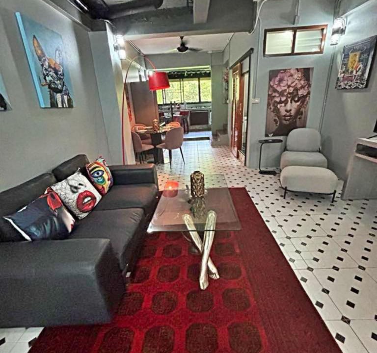 Hai Ya House | 2 bedroom duplex with balconies perfect urban living