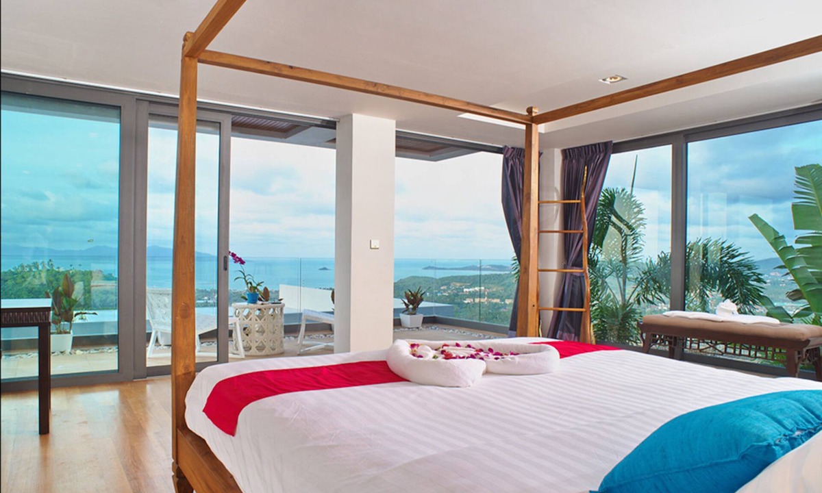 Bophut Hills House | 2 Bedroom Sea View Villa Blue SDV080H-By Samui Dream Villas