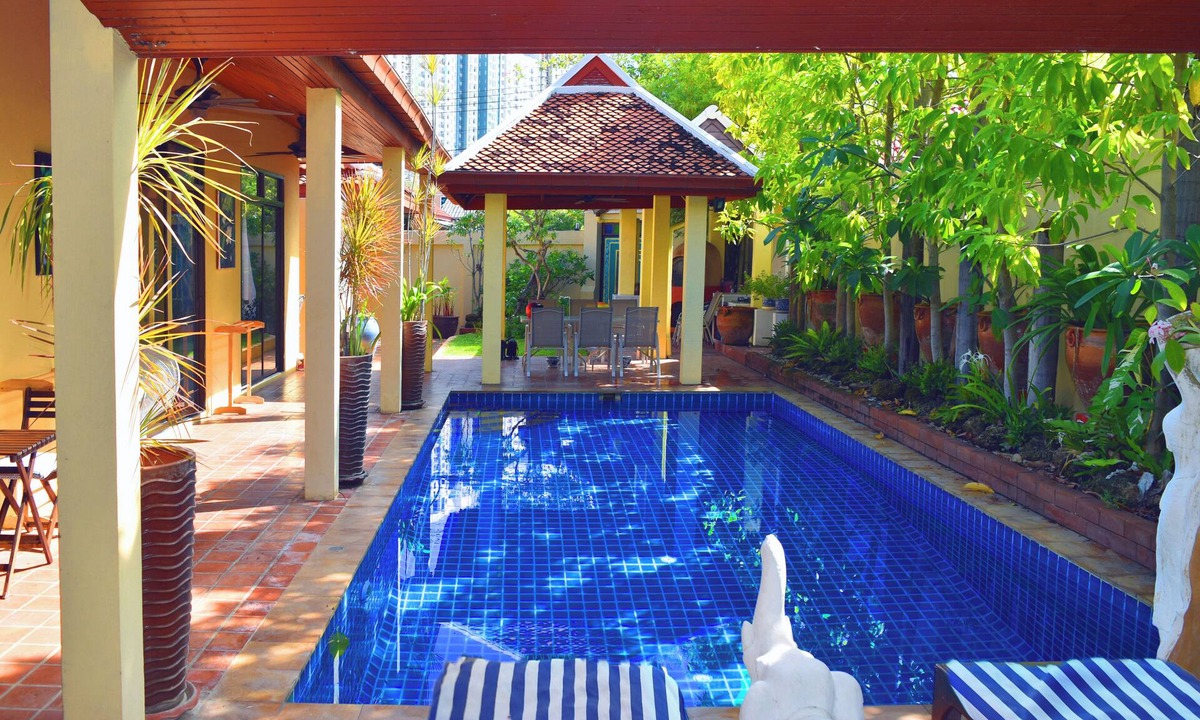 South Pattaya Villa | 4 Bed Villa Private Pool BBQ Jomtien Beach Pattaya