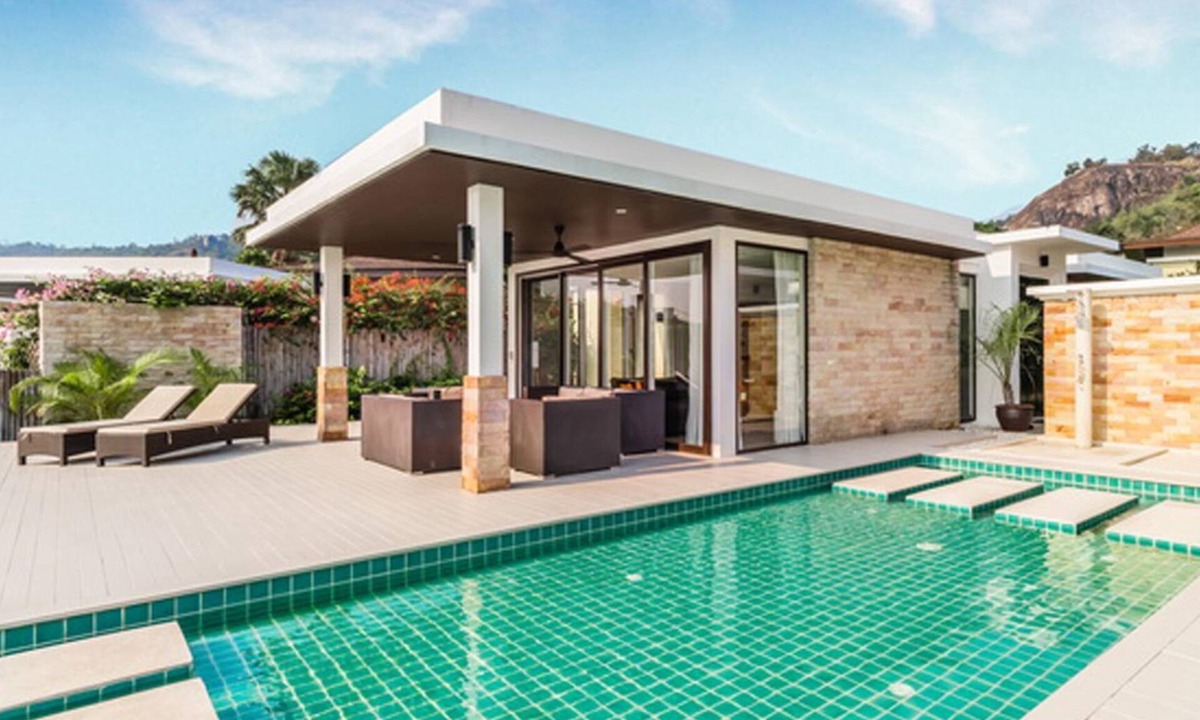 Khao Tao Villa | 5 Bedroom Amazing Pool Villa In Resort (TS1)
