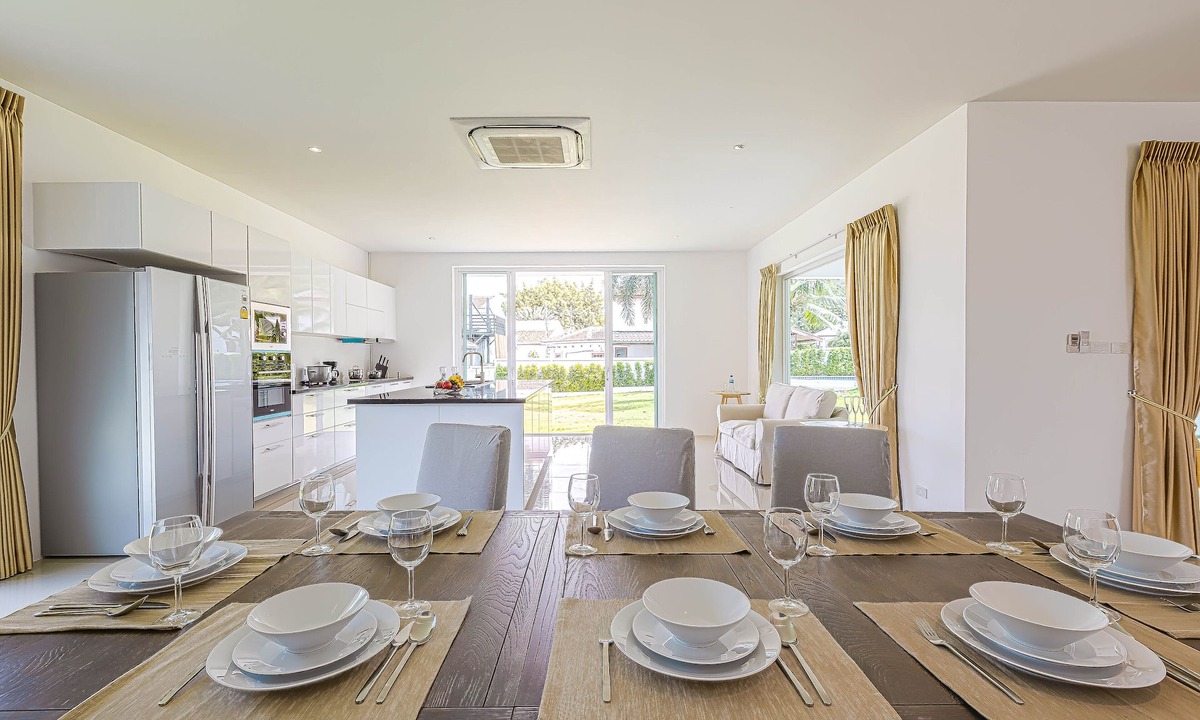 Khao Tao Villa | Amazing 6 Bedroom Pool Villa ED60