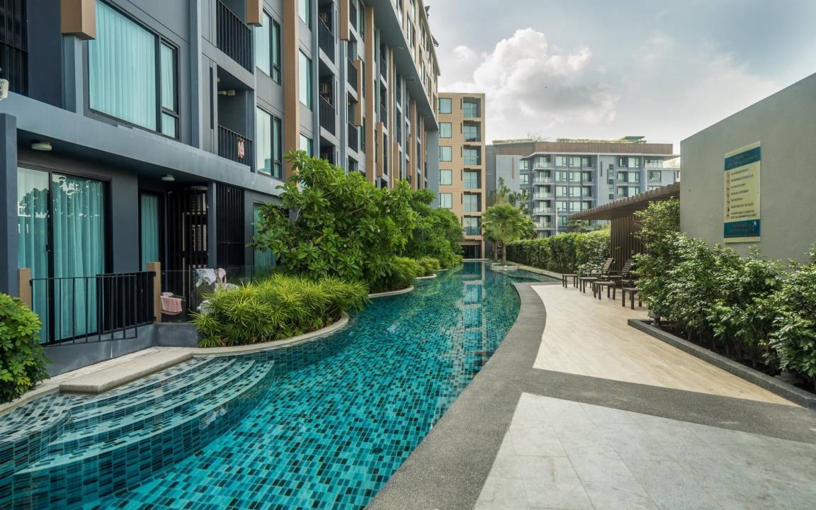 Cherngtalay Apartment | Aristo 521 - Brand new studio close to beach, 3 pools.