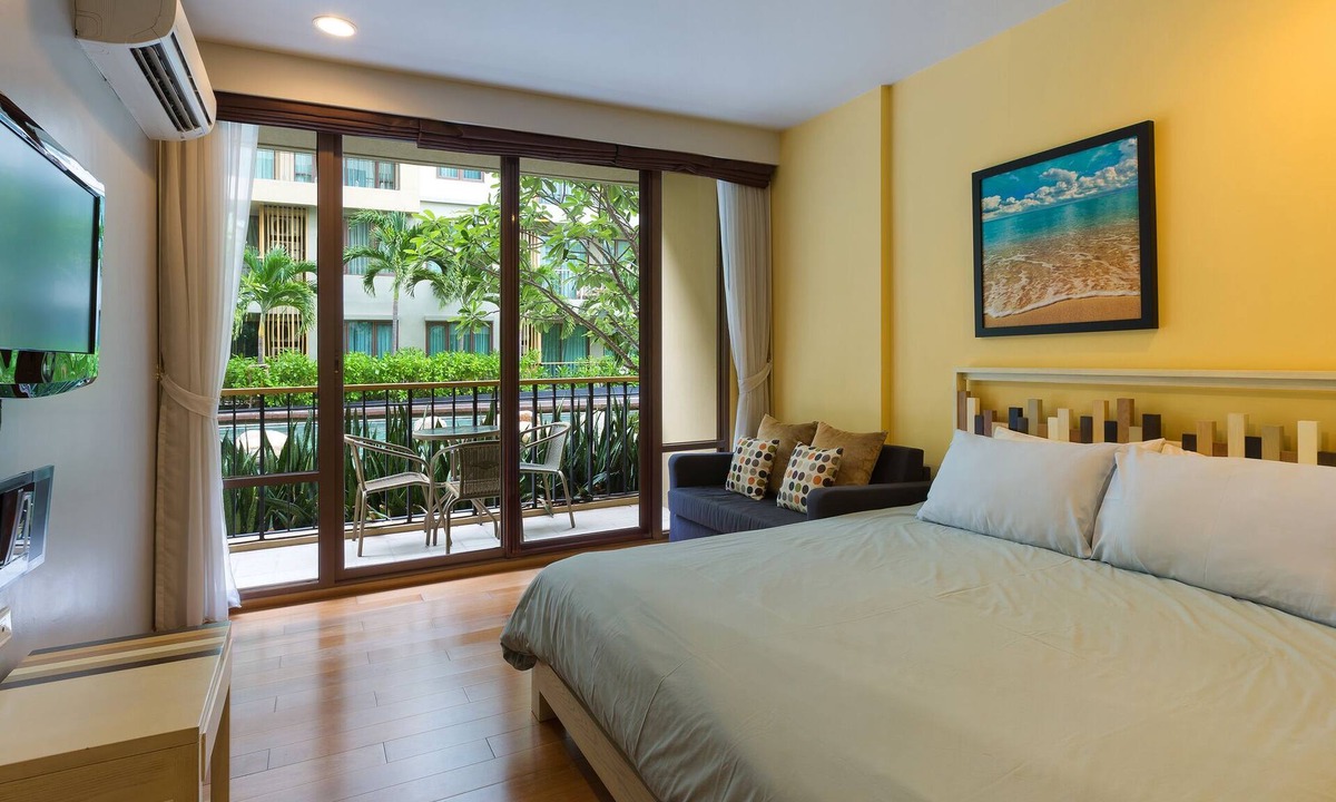 Khao Takiab Apartment | Baan SanSuk HH 2Bedroom Apt PoolView:HAC