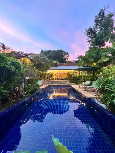 Choeng Mon Villa | Beautiful garden 3 bedroom villa close to beach