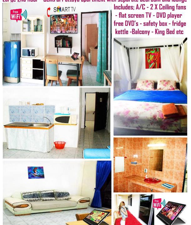 Central Pattaya Apartment | Canterbury Tales Guesthouse