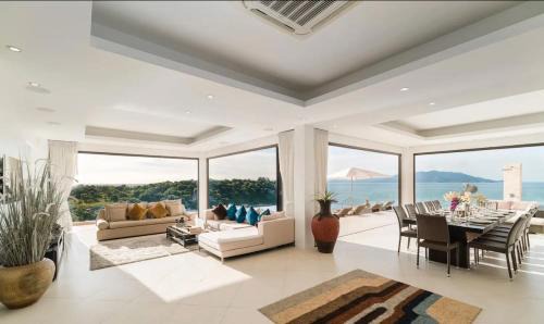 Moo 5 Villa | Casa Nicola Amazing Se View Villa in Koh Samui
