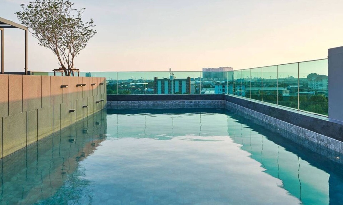 Mueang Samut Prakan District Condo | Cost-effective/450 meters from BTS /Sky Pool - Tambon Thepharak