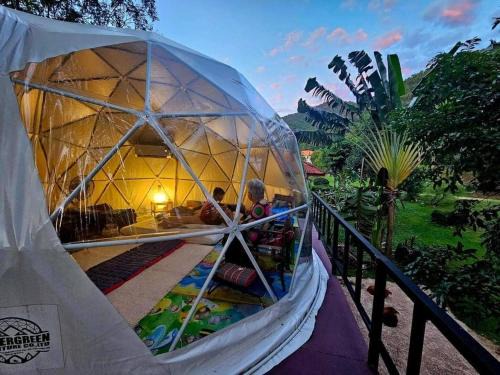 Phetchaburi House | Dome Treehouses for family 2 adults 2 kids