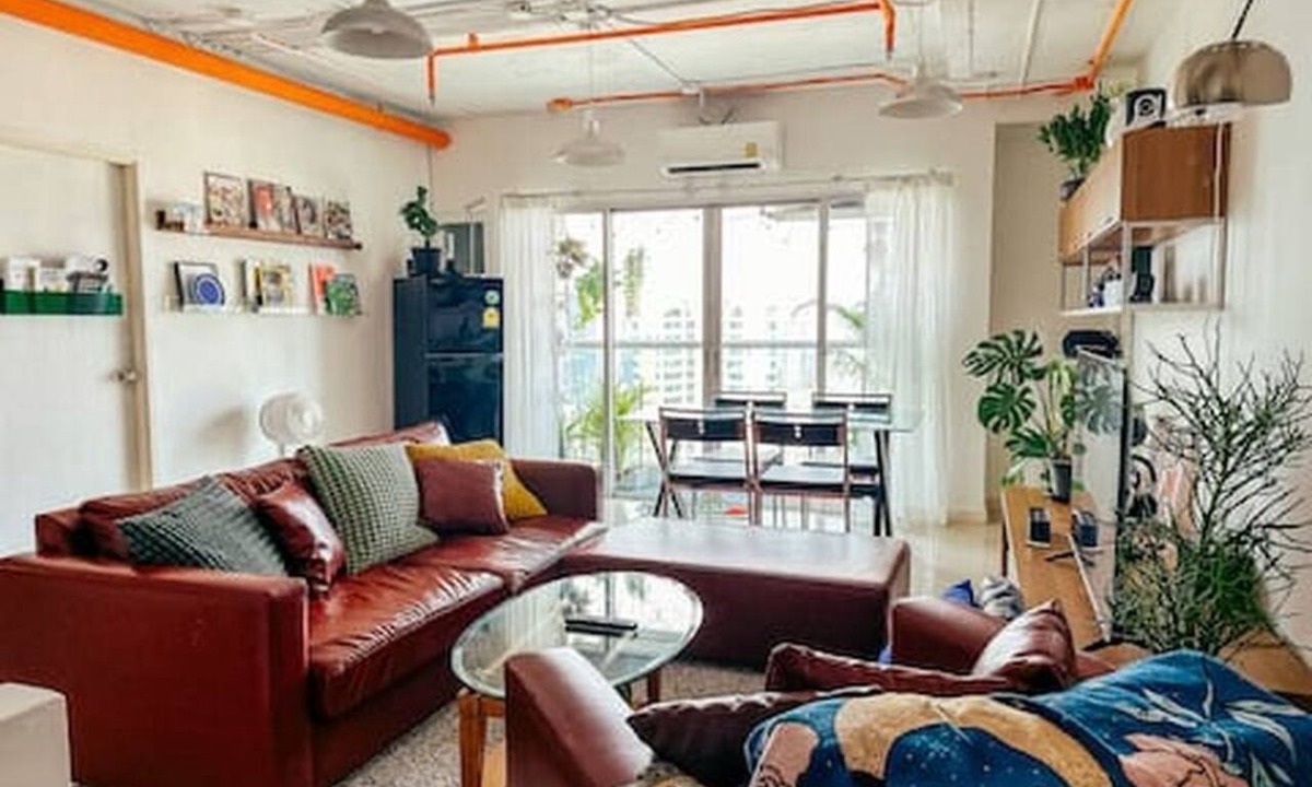 Thung Maha Mek Condo | Duplex Penthouse 3-bedroom 2 Bathroom with Skyscraper view @ Silom 1 mins to BTS