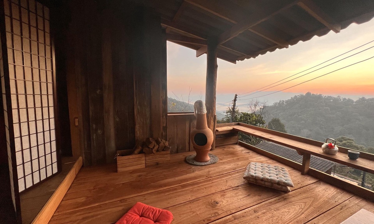 Mae Taeng Cabin | Escape Teak Wooden Cabin in Village, among deep high altitude mountain Chiangmai
