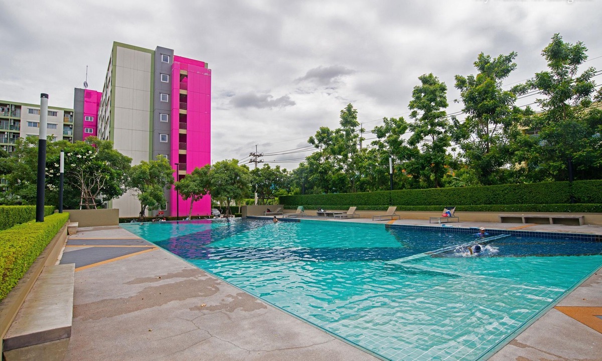 Rangsit Apartment | Family Apartment "My Home In Bangkok" A2/115 swimming pool, gym, courts, etc
