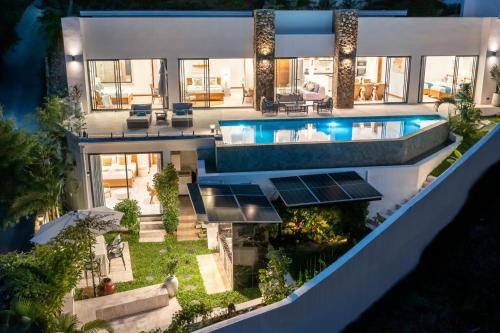 Bophut Hills Villa | fisherman village Bophut JX 25 sea view pool Villa