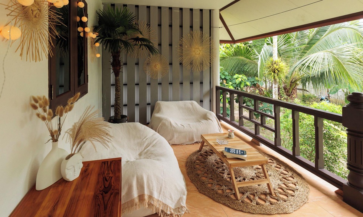 Srithanu House | Idyllic Hideaway - 2mn ZenBeach - Garden - 4K TV - AC