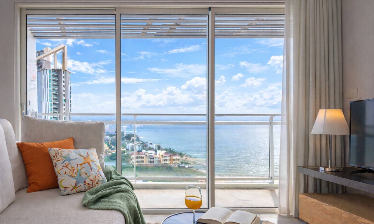 Na Chom Thian Apartment | King Bed Sea View | 1min to Private Beach | 2 Resort Pools