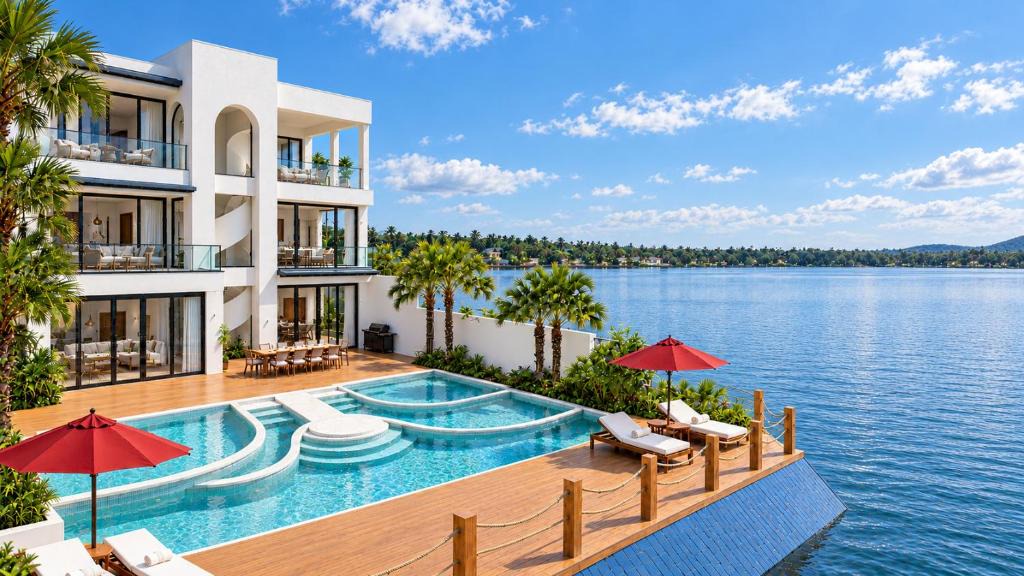 Nong Prue Villa | Lake House Pool Villa KTV&BBQ Peaceful Retreat