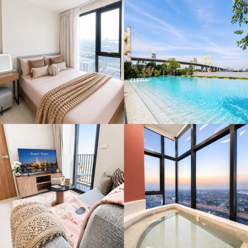 Rat Burana Apartment | Luxury Riverside Condo with riverside pool