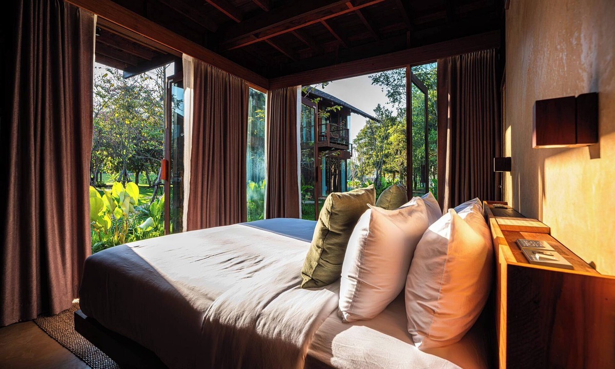 Chiang Khan Hotel | Nachan The Antique Courtyard