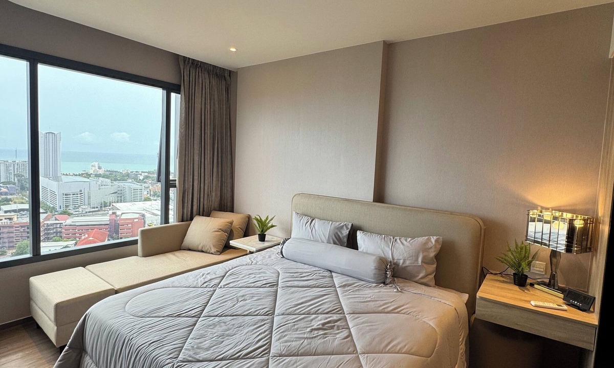 Central Pattaya Apartment | Once Pattaya Cozy nest 1 BR at high of city