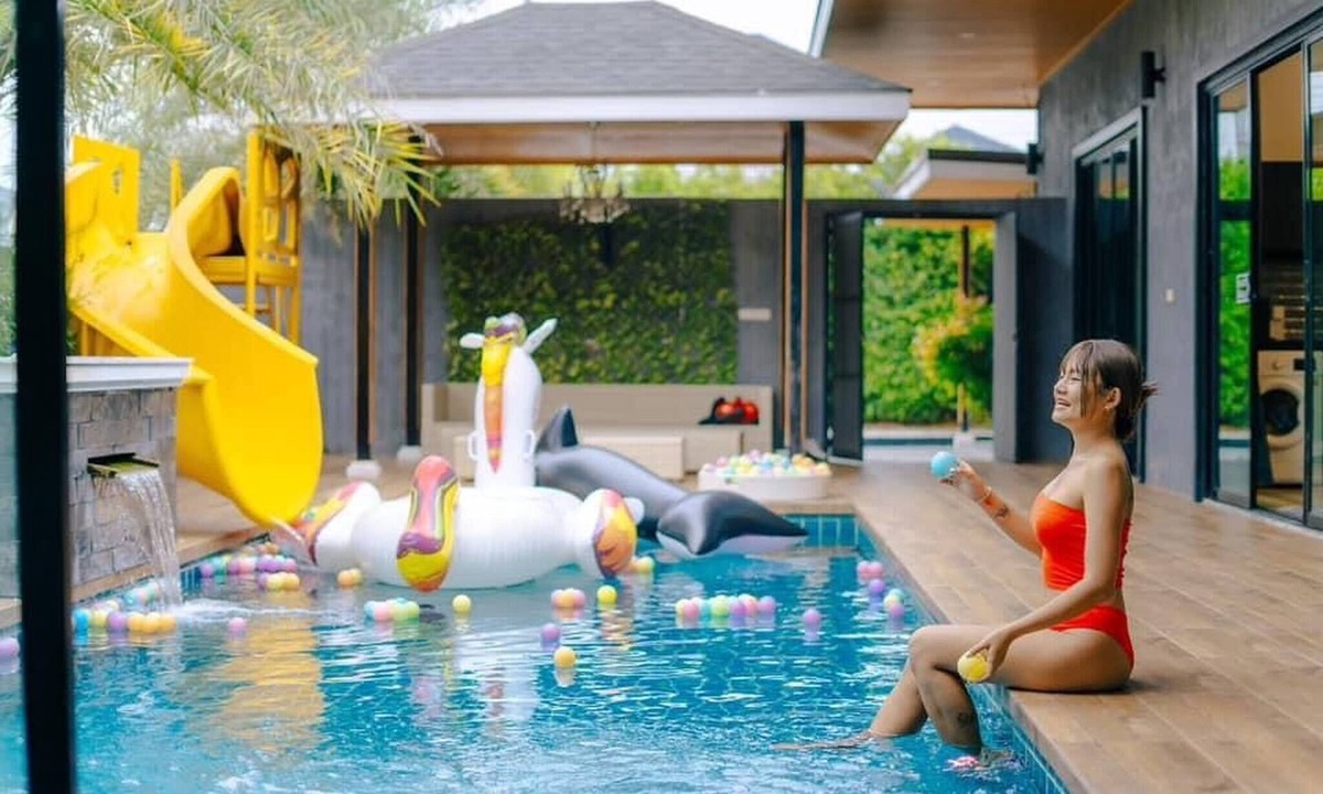 Kao Yai Villa | Orange - Luxurious 3-Bedroom Pool Villa Near Cha-Am Beach