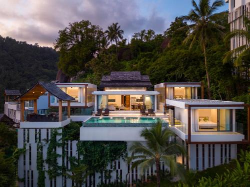 Maret Villa | Samui Relax Airfreshing Privacy Modern Luxury Seaview Natural Rainforest Infinity Pool Villa With 3 Beds Suits With Housekeeper