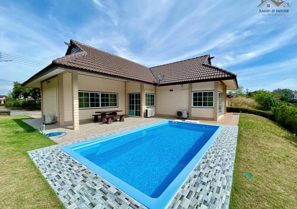 Kram Resort | Sand-D House Pool Villa A15 at Rock Garden Beach Resort Rayong