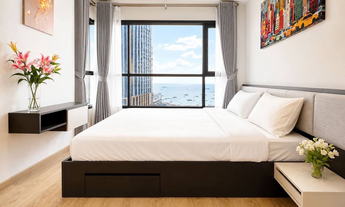 Pattaya Bay Apartment | Sea View 2 Bed Room Excellent Location