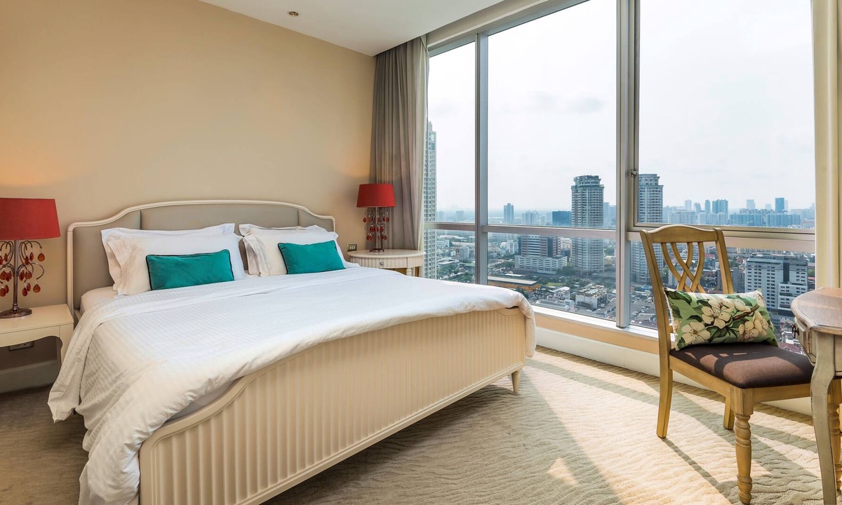 Yan Nawa Apartment | Serviced 2 Bed Panoramic Sky Villa with Pool and BTS