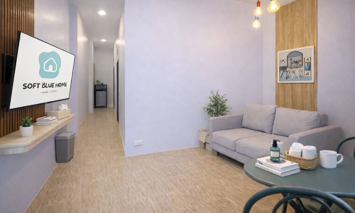 Downtown Krabi House | Soft Blue Home