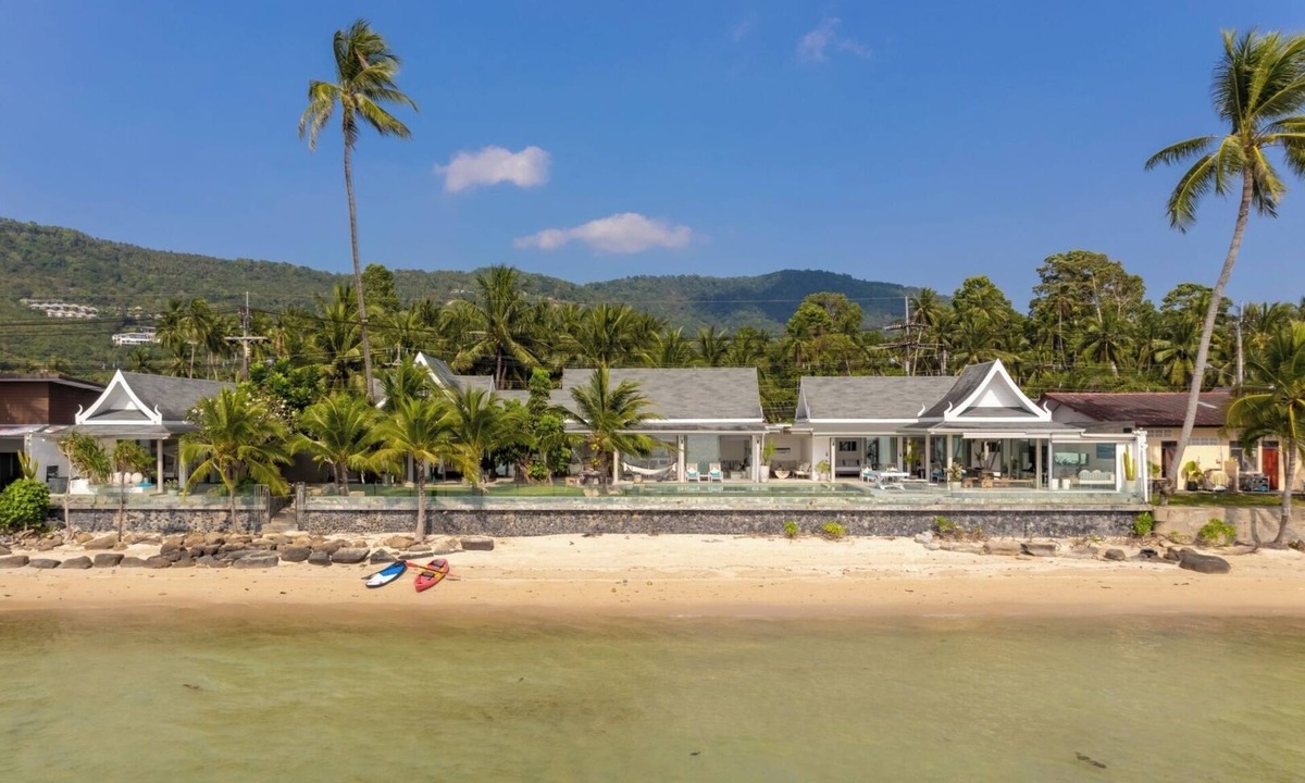 Na Thon Villa | Spacious 6-bedroom Beachside Villa in Wonderful Koh Samui with Stunning Views