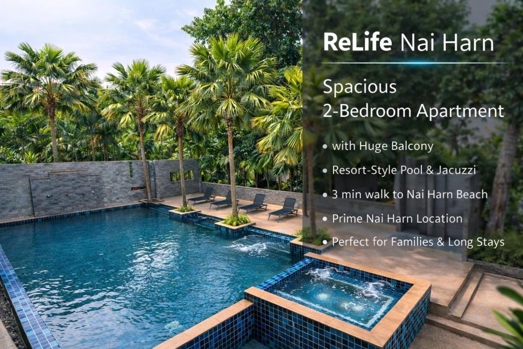 Nai Harn Apartment | Suite Coral 2BR Pool AccessReLife Nai Harn
