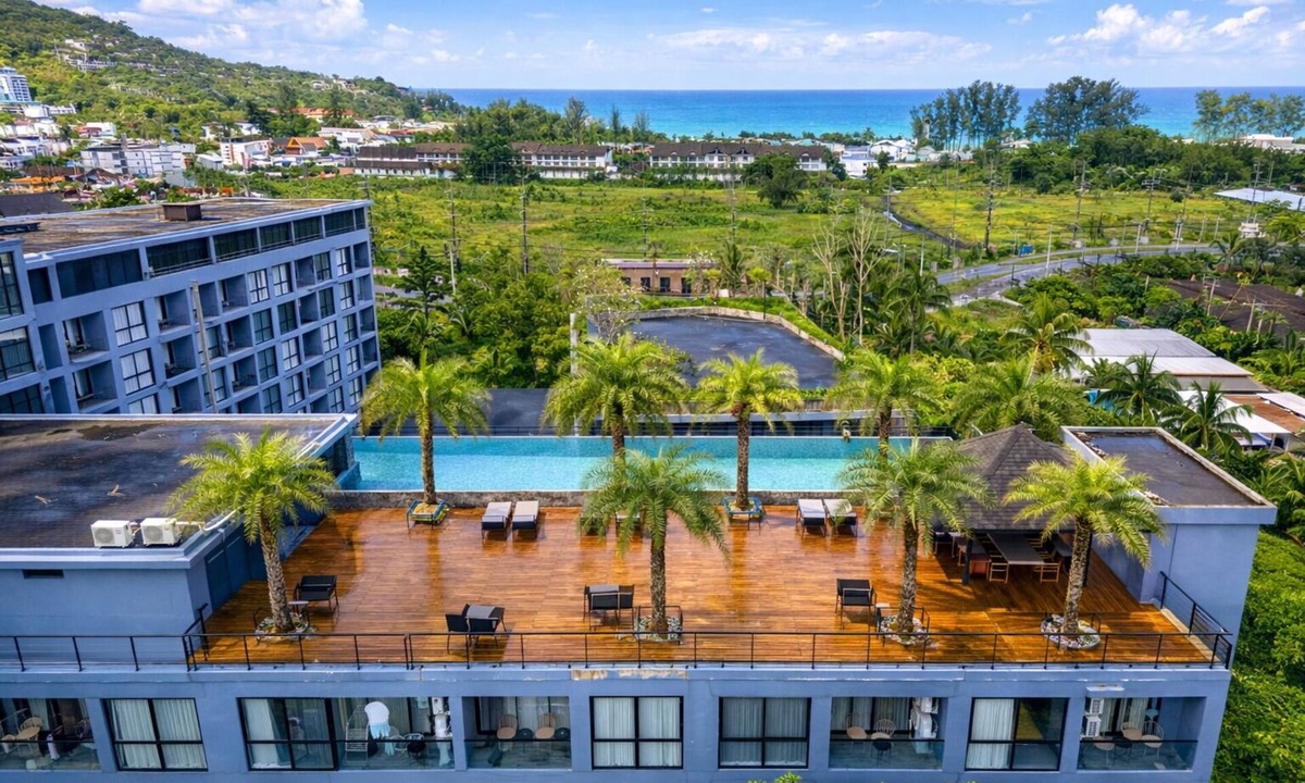 Kamala Apartment | Suite Tide 1BR|Gym & Rooftop Bar | Citygate Kamala
