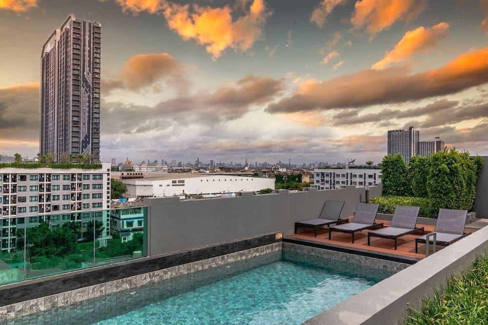 Mueang Samut Prakan District Apartment | swimming pool and gym , near BTS PuChao,bkbloft2 - Tambon Thepharak