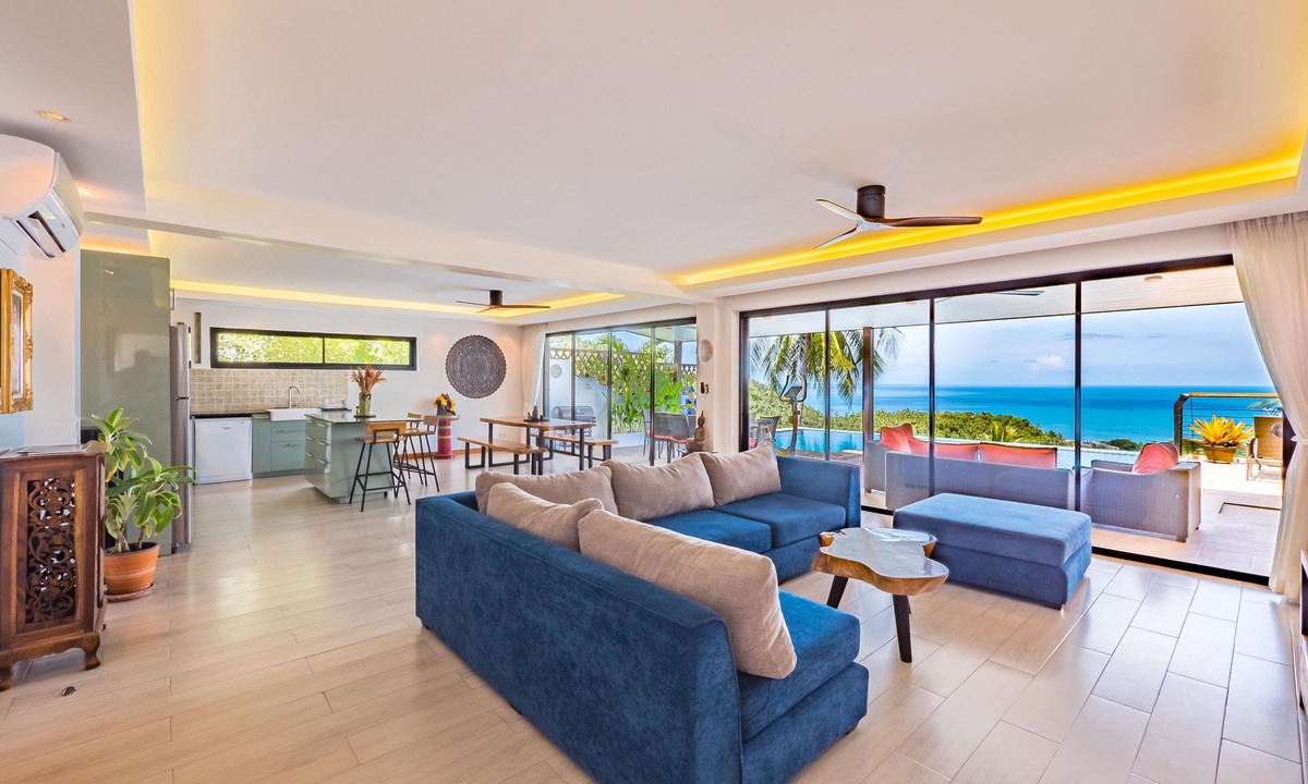 Maret Villa | Villa La Passagère - 4 bedrooms luxury sea view villa Koh Samui Thailand