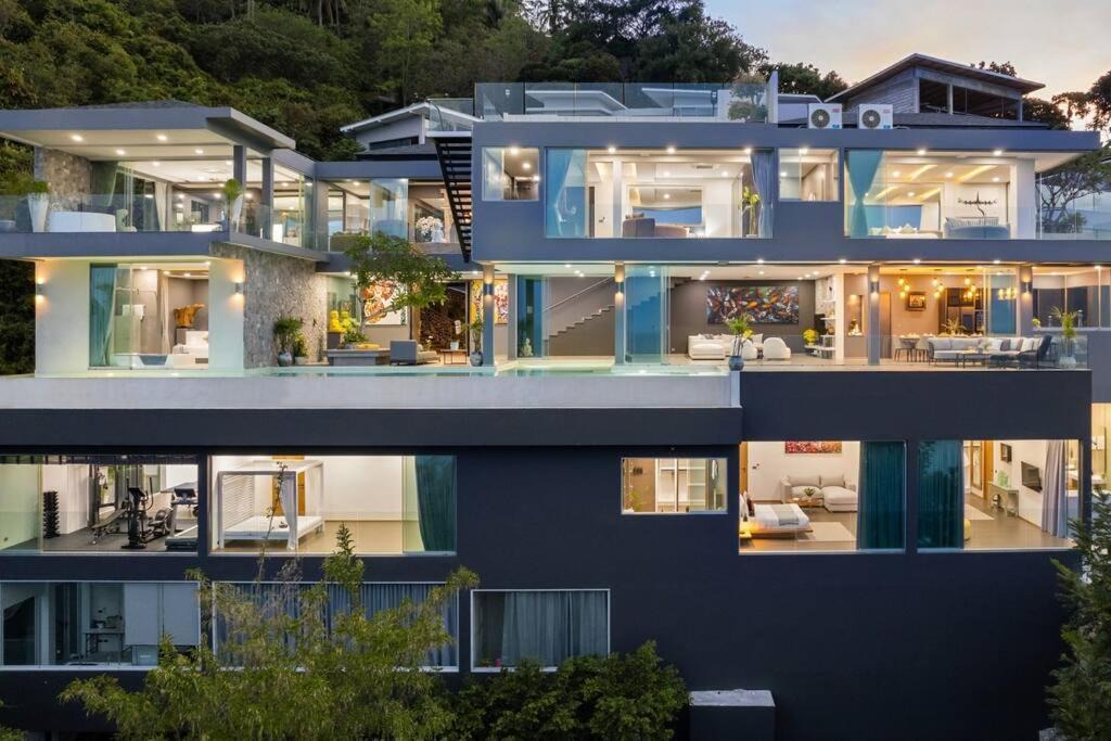 Chaweng City Center Villa | Villa Moonstar - Luxury with Breathtaking Sea Views