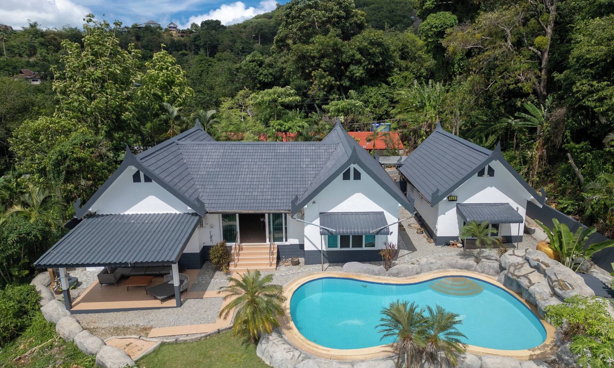 Kata Villa | Villa Olympus – Sea View Private Pool Villa 4 BR Near Kata Beach
