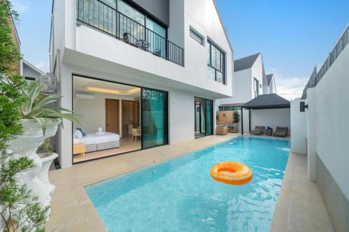 Choeng Thale Villa | Wanila Villa Bangtao Beach New Luxury Modern Pool Villa Laguna Phuket 350m to EDC