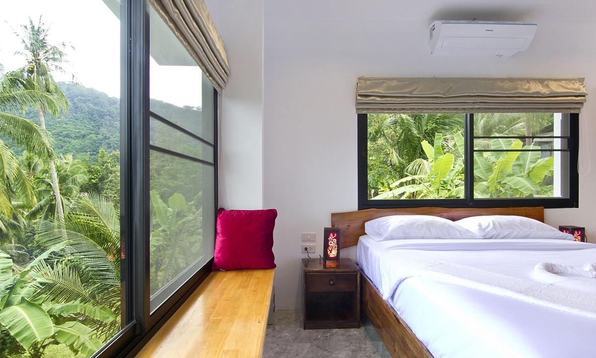 Baan Tai Villa | Waterfall, Sea/Jungle View Villa