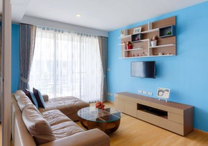 Baan SanKraam 1BR Apt, EDF-PoolView