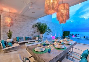 BEACHSIDE VILLA - LATITUDE 9 - at BAYSIDE LUXURY VILLAS Samrong Bay Beach, 3 BED 4 BATH, SEA and SUNSET VIEWS, only 200m walk to the Beach