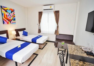 Fabulous Twin bed room with ABF near Don Mueang Airport