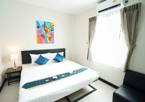 Near Don Muang Airport Double bed Room with ABF
