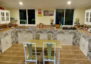 Private 2 bedroom villa with Swimming pool Tropical gardens Fast Wifi smart Tv