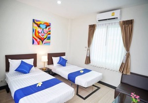 Sabai Twin Bed with ABF near Don Muang Airport