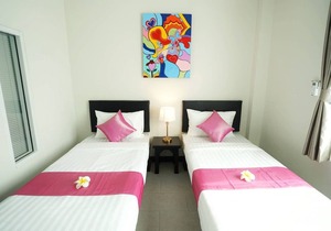 Sabai Twin Bed with ABF near Don Muang Airport