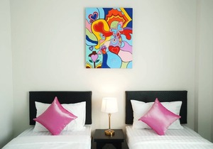 Sabai Twin Bed with ABF near Don Muang Airport