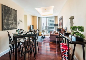 Serviced 2 Bed Panoramic Sky Villa - Pool, Gym, BTS